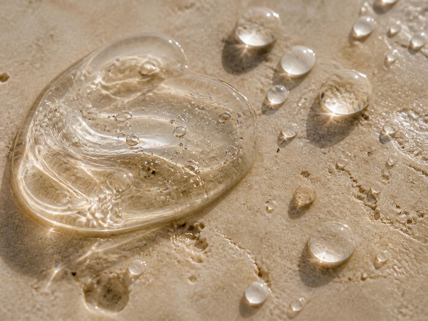 Skincare texture